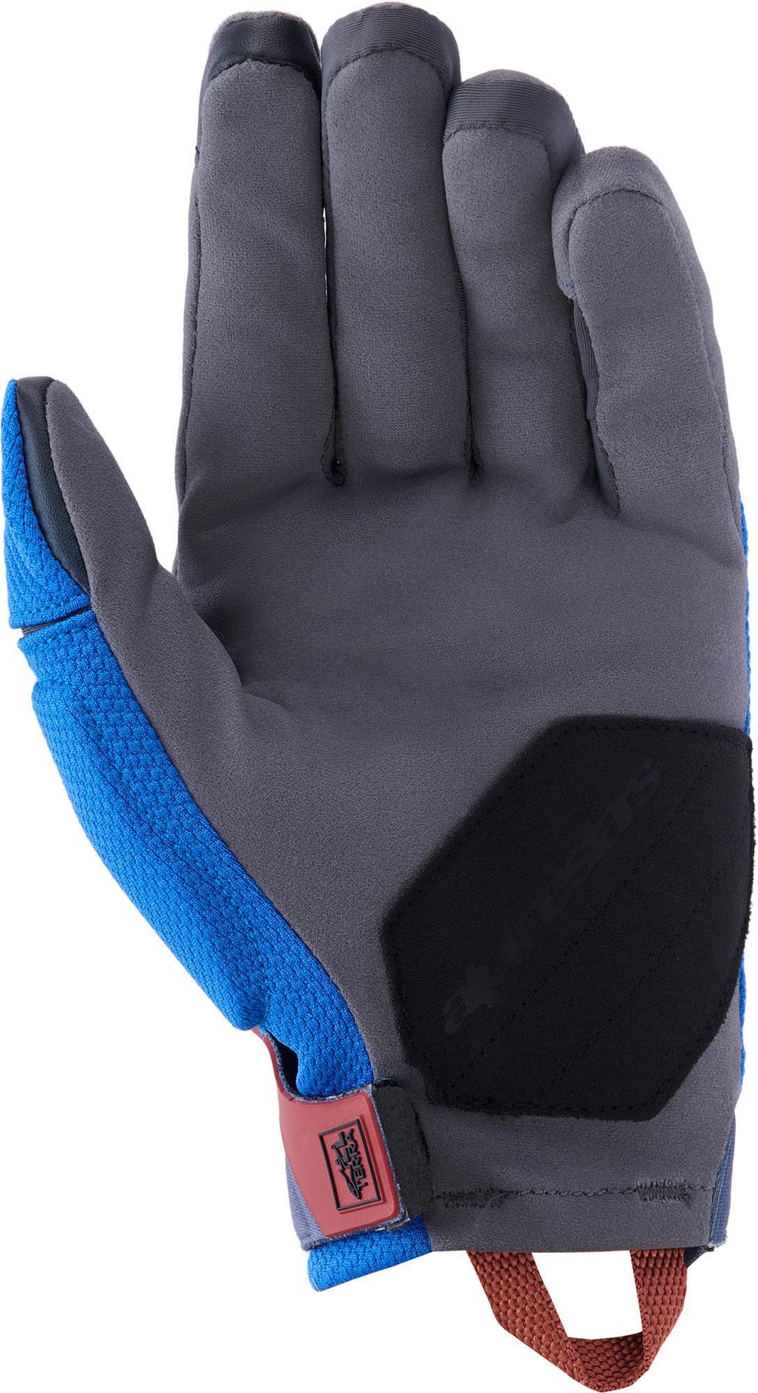Alpinestars Durack Motorrad Handschuhe blau/grau 3XL Abbildung 2