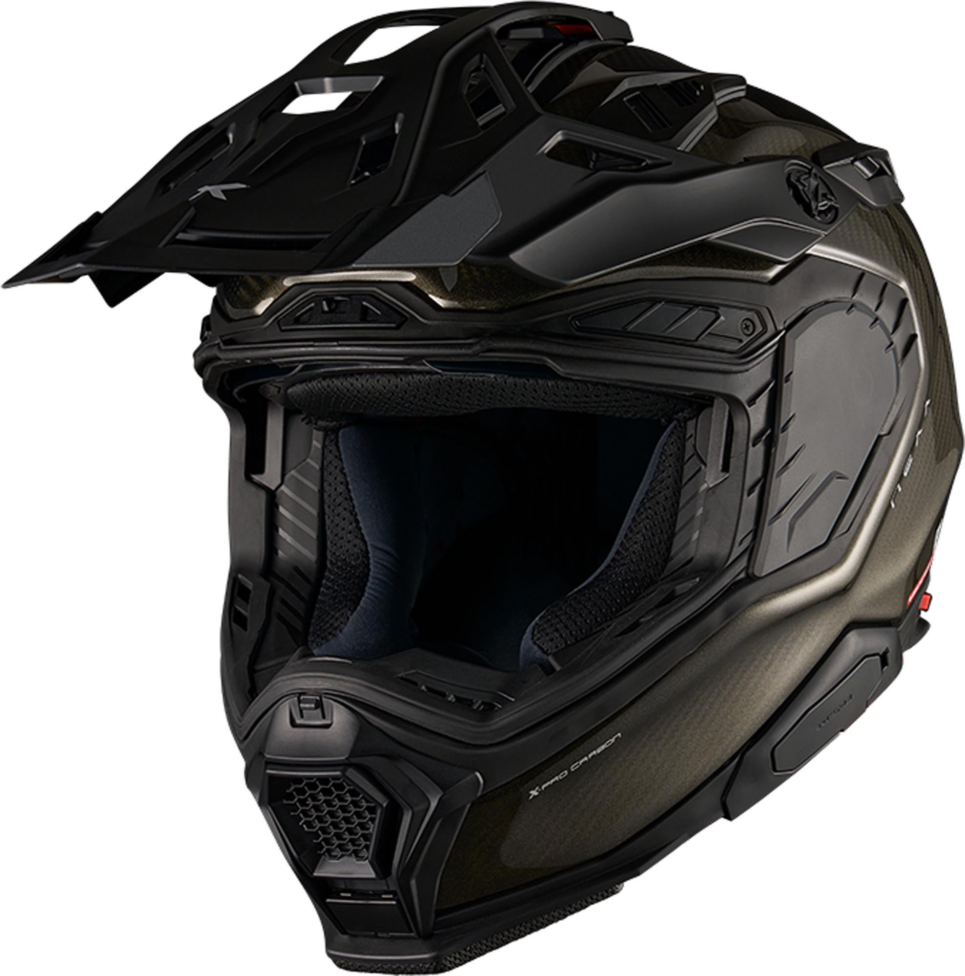 Side view of Nexx X.WED3 Golden Dune Carbon Enduro Helmet