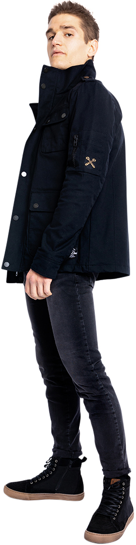 John Doe Explorer Motorrad Textiljacke schwarz S Abbildung 22