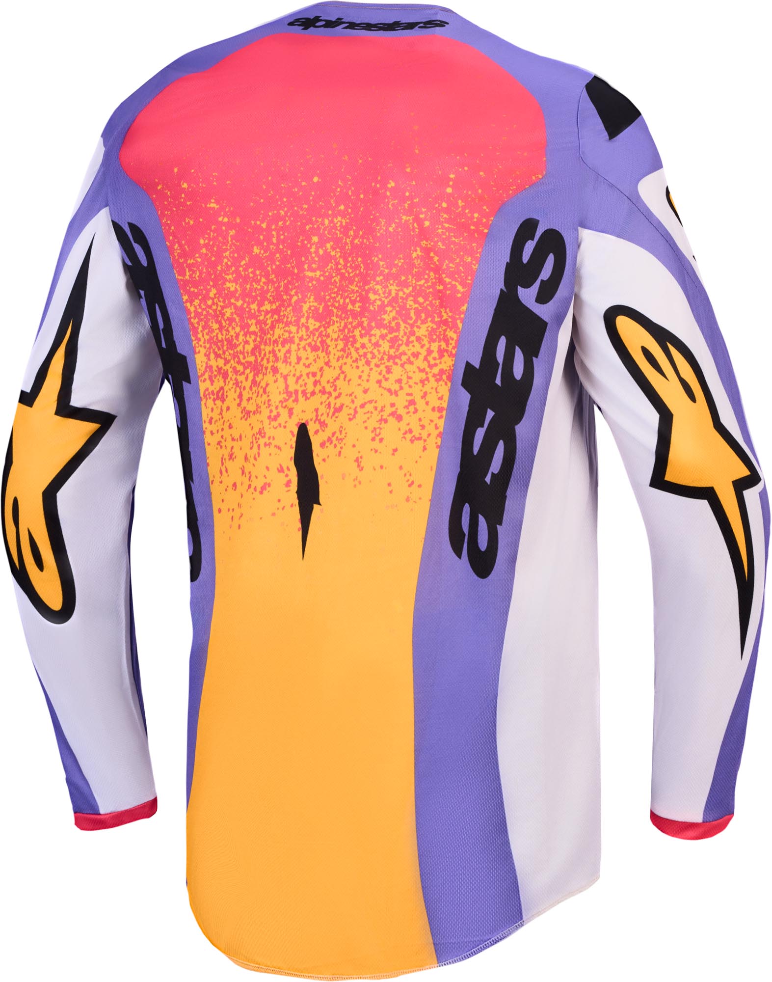 Alpinestars Fluid Drag Motocross Jersey purple/yellow/pink M Figure 2