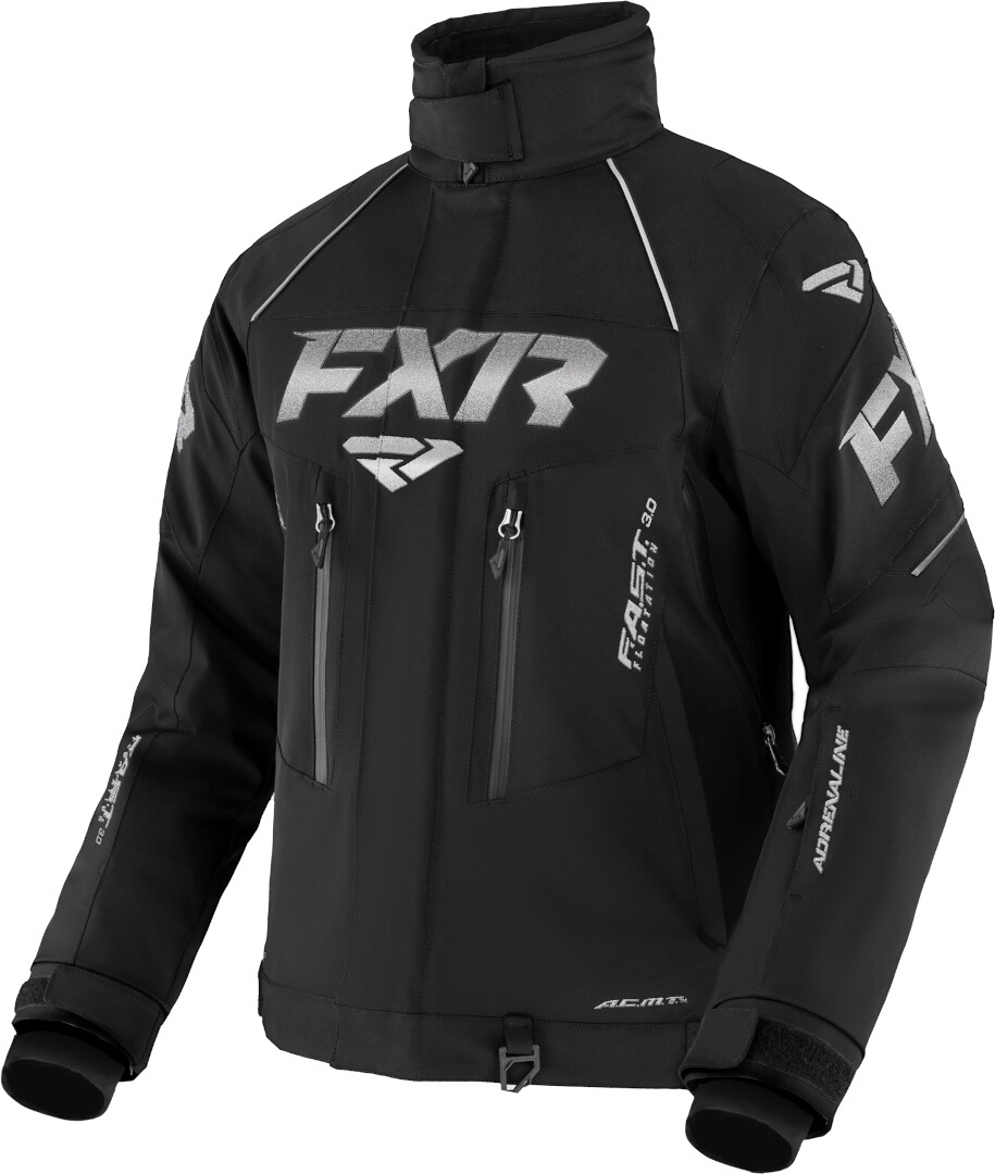 FXR Adrenaline Snescooterjakke til damer Sort/sølv 4 Figur 1