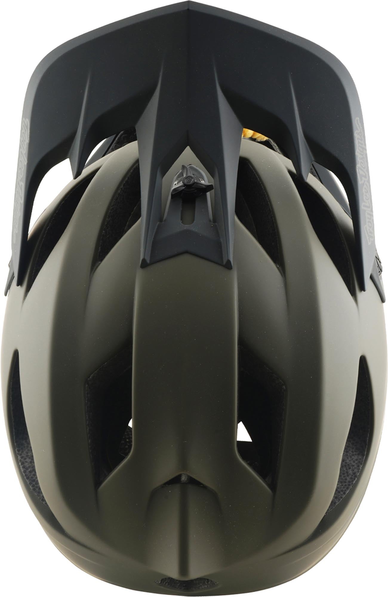 Troy Lee Designs Stage MIPS Drone Downhill Helm anthrazit/grün XL-XXL (60/63) Abbildung 8