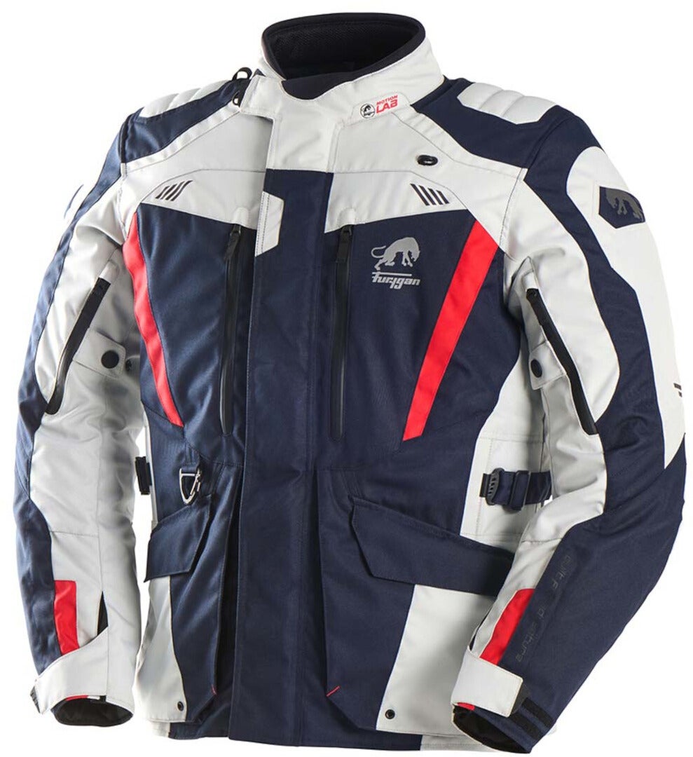 Furygan Apalaches Evo Motorcycle Textile Jacket blue/white/red XL Figure 4