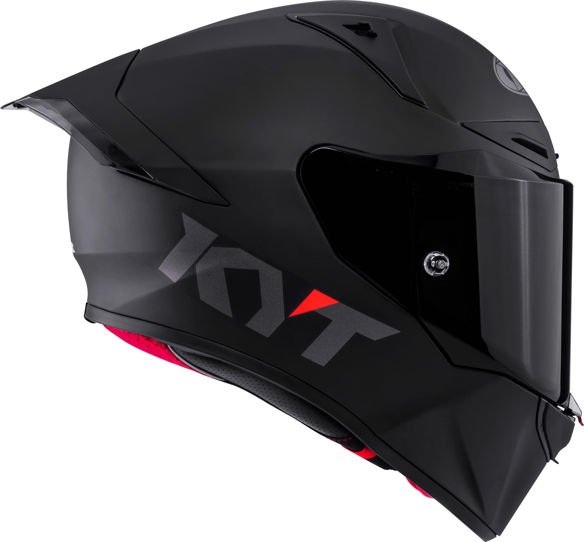 KYT R1R Plain Helm schwarz matt M (57/58) Abbildung 6