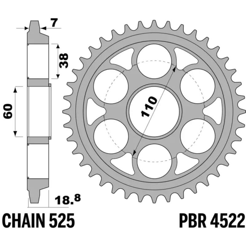 PBR Couronne Acier Renforcé - 525 Figure 2