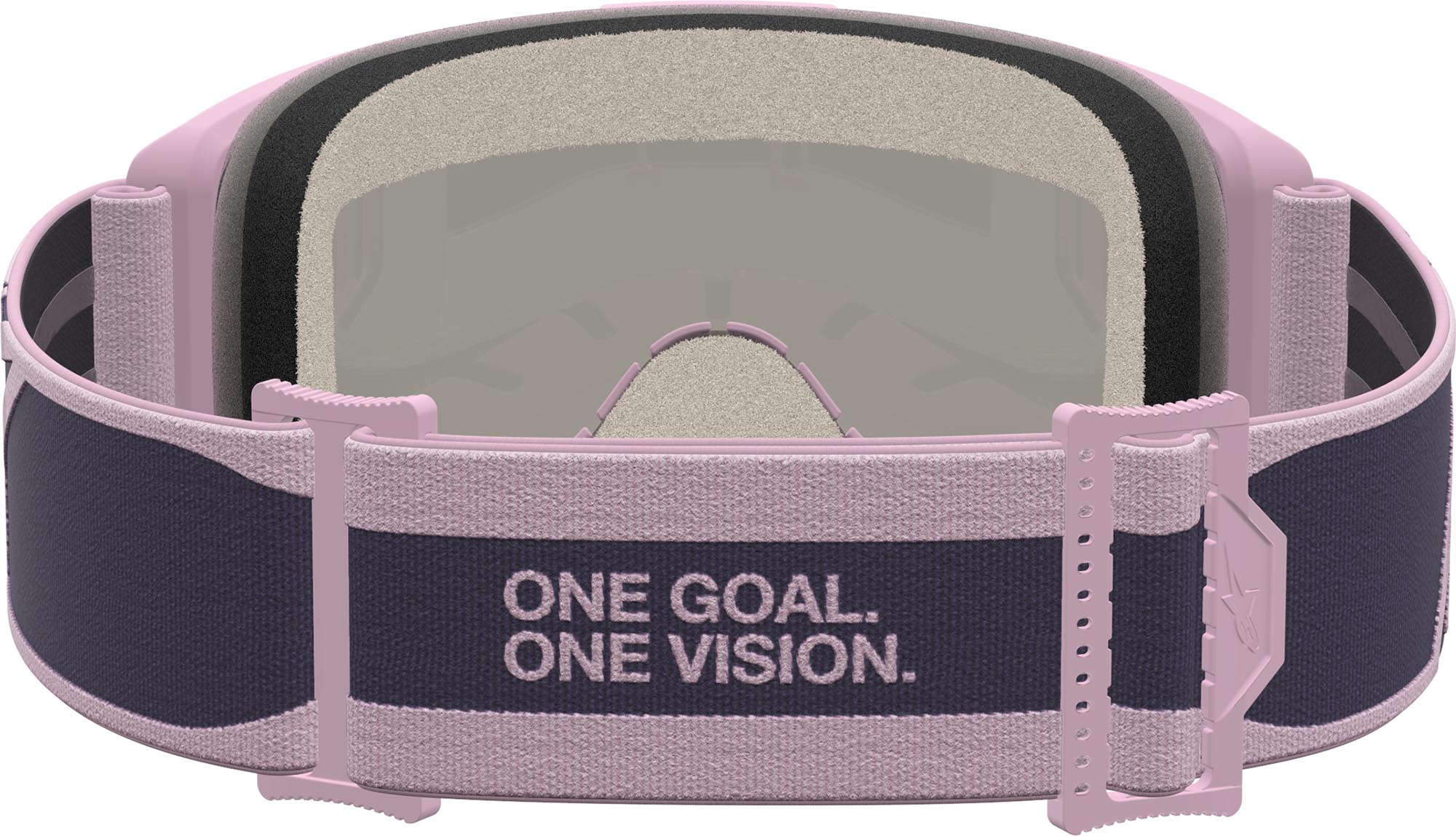 Alpinestars Vision 5 Rora Mirror Óculos de Motocross Cinza/Rosa Figura 2