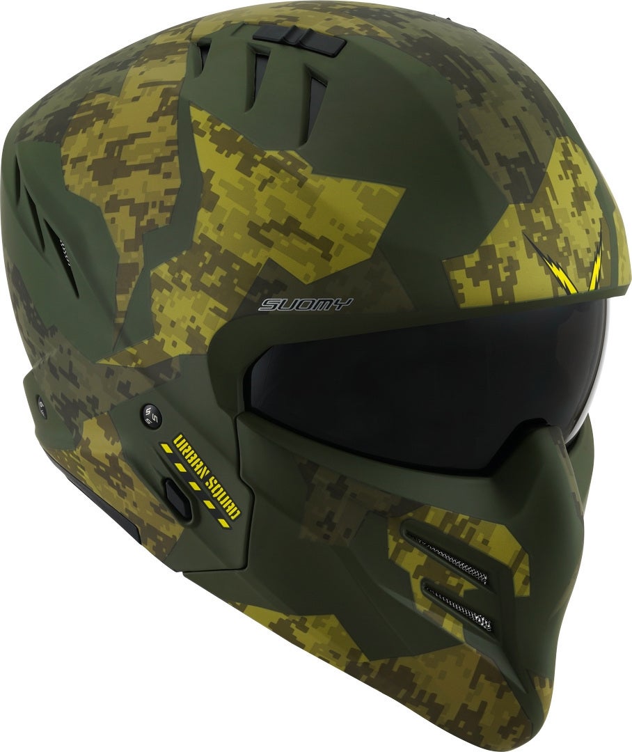 Side view of Suomy Armor Urban Squad Jet Helmet