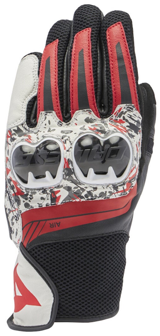 Dainese Mig 3 Unisex Motorcykel handsker sort/rød/hvid M Figur 10
