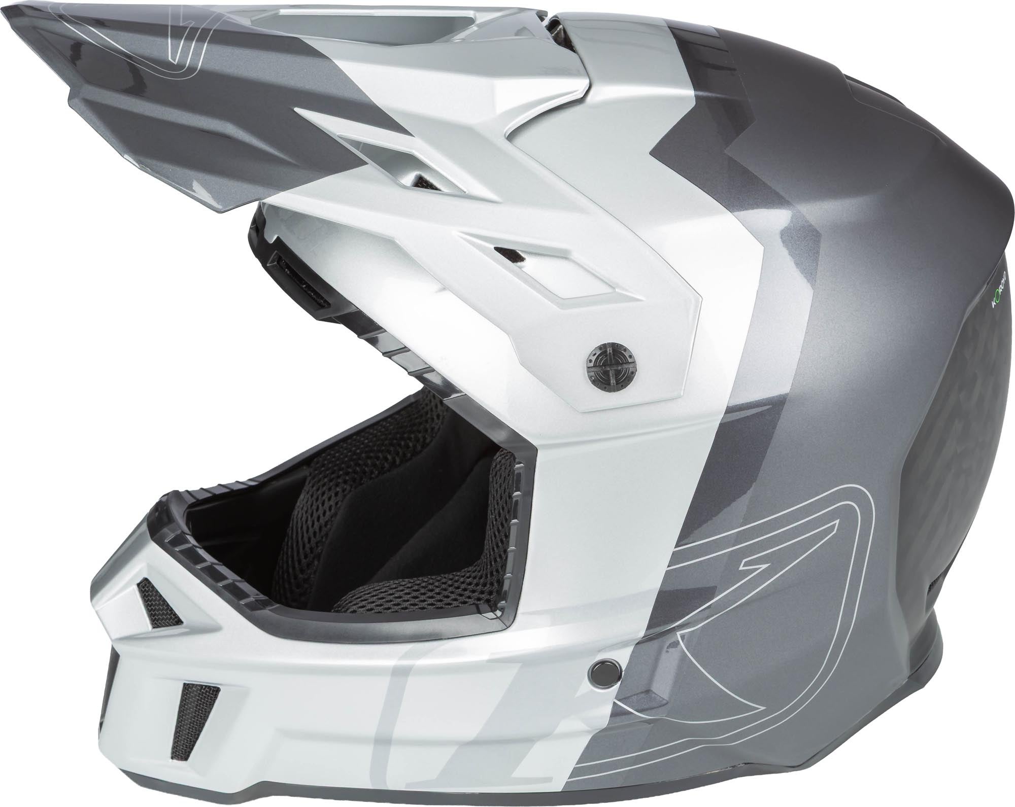 Side view of Klim F3 Carbon Pro Motocross Helmet