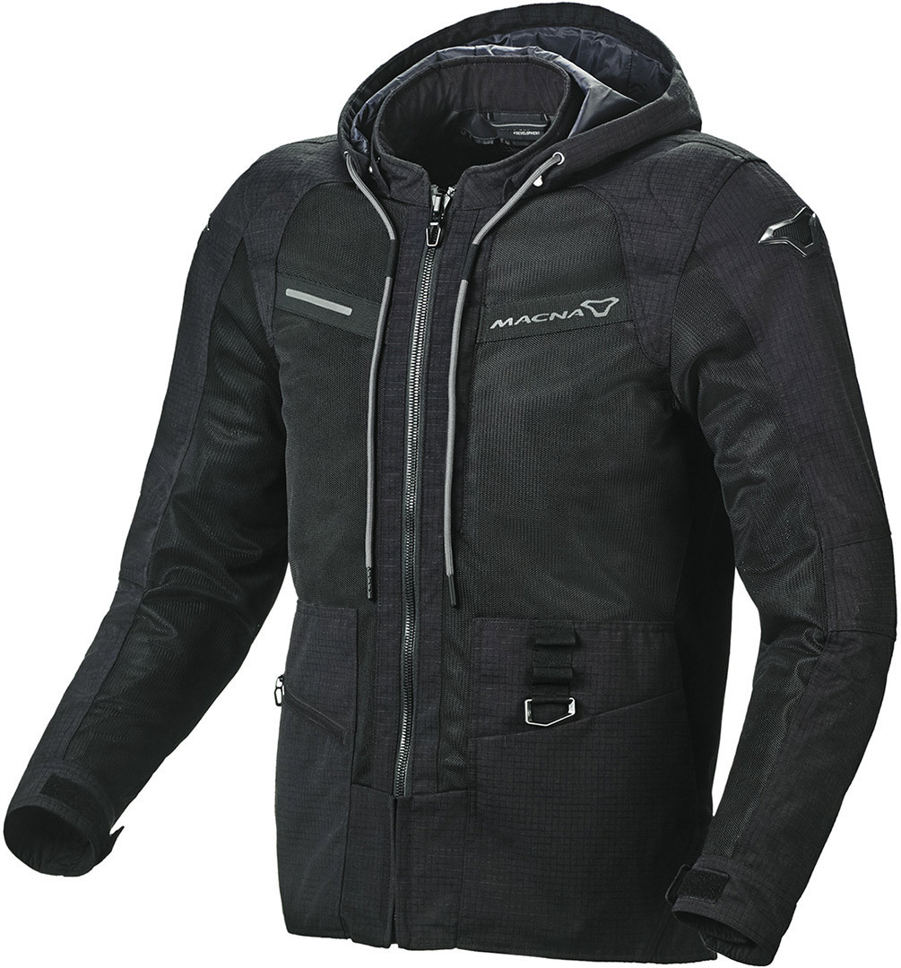 Macna Chinook Motorcycle Textile Jacket black M Figure 1