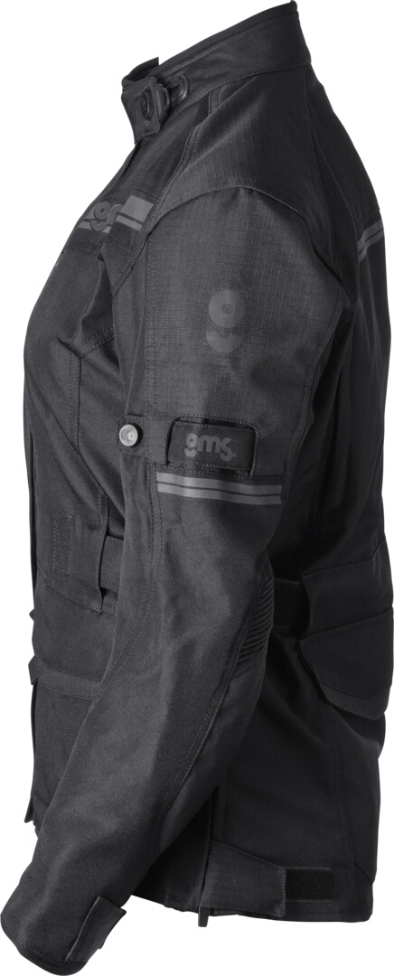 Side view of GMS Gear Neo WP Lady waterproof Motorcycle Textile Jacket