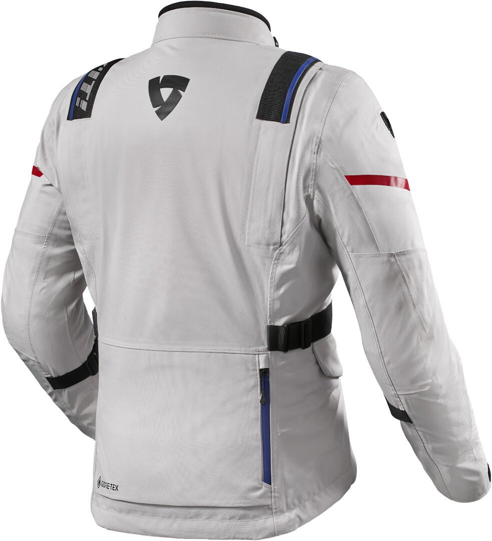 Revit Vertical GTX Motorcycle Textile Jacket white/silver XXL Figure 2