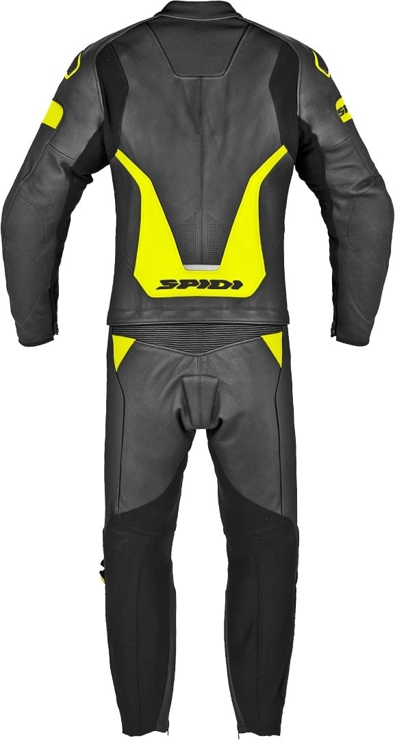 Side view of Spidi Laser Touring Two Piece Motorcycle Leather Suit
