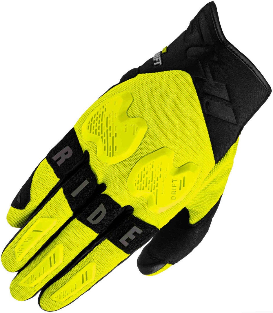 SHIMA Drift Motorrad Handschuhe gelb/schwarz XL Abbildung 1