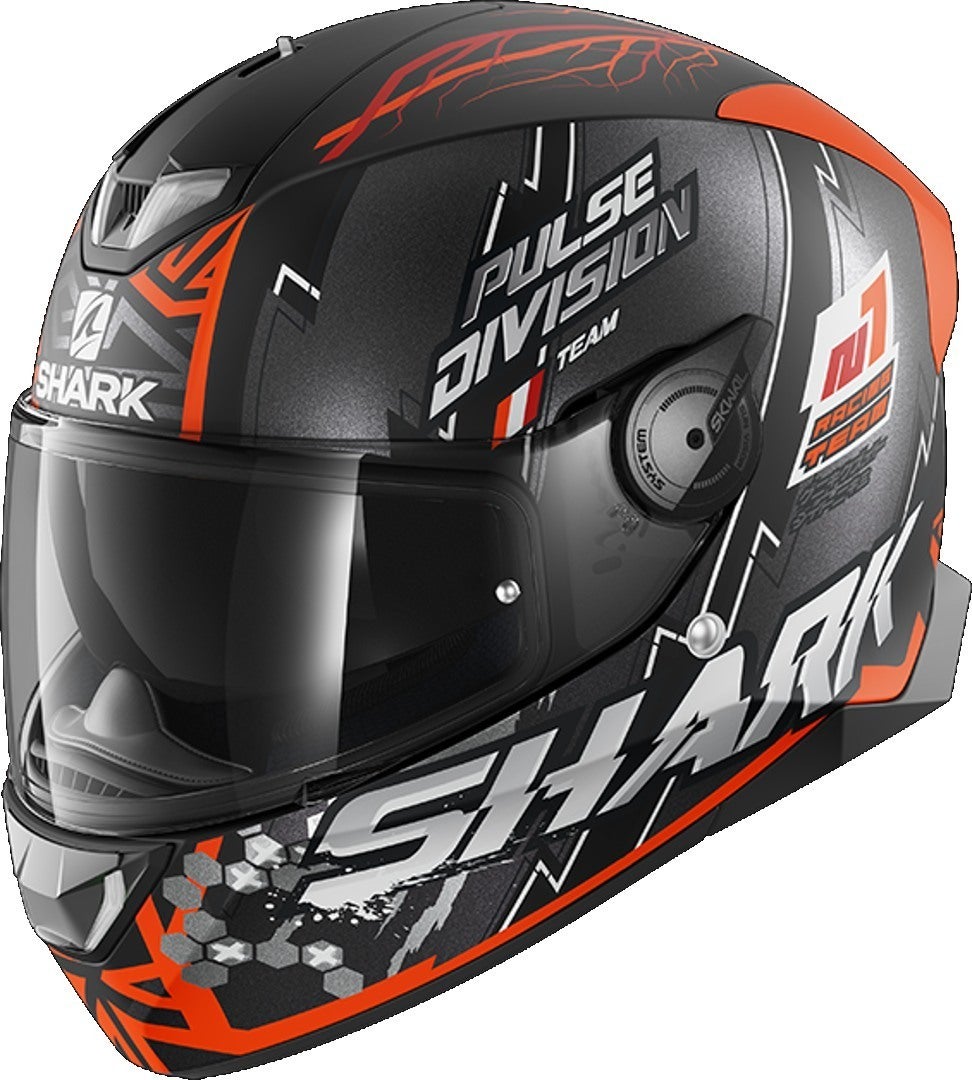 Shark Skwal 2.2 Noxxys Helm schwarz matt/orange M (57/58) Abbildung 1