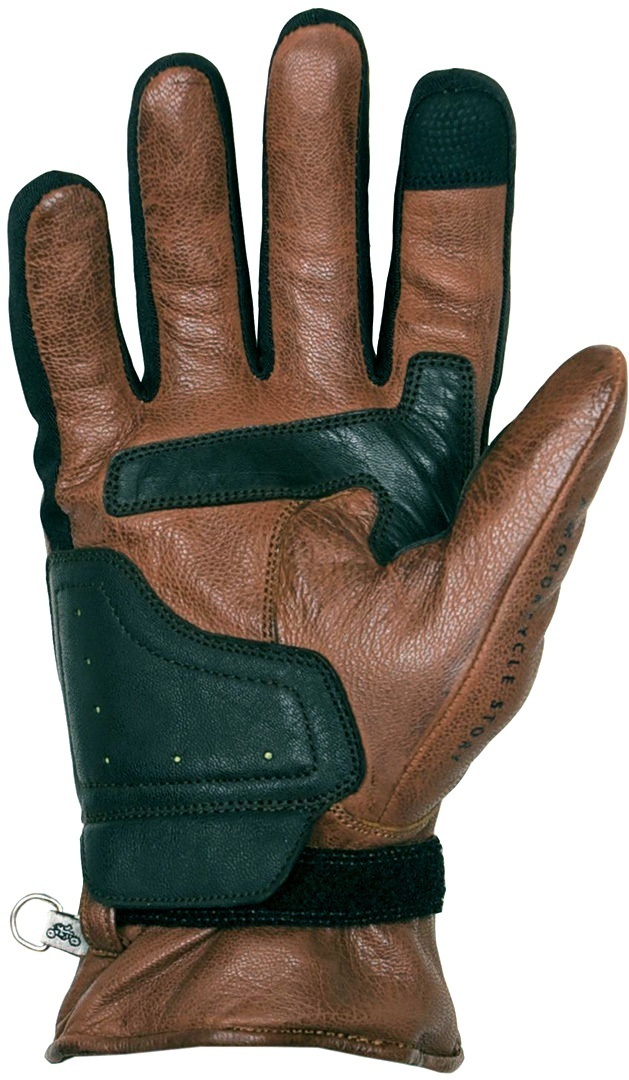 Helstons Vertigo Motorcycle Gloves light brown 9 Figure 2