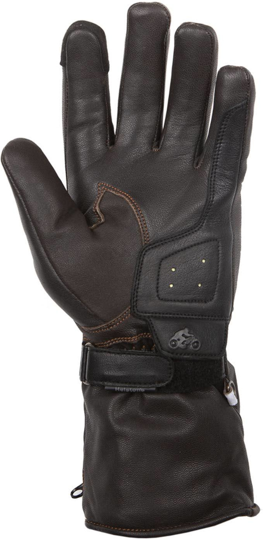 Helstons Bora Heated Motorcycle Gloves dark brown 11 Figure 2