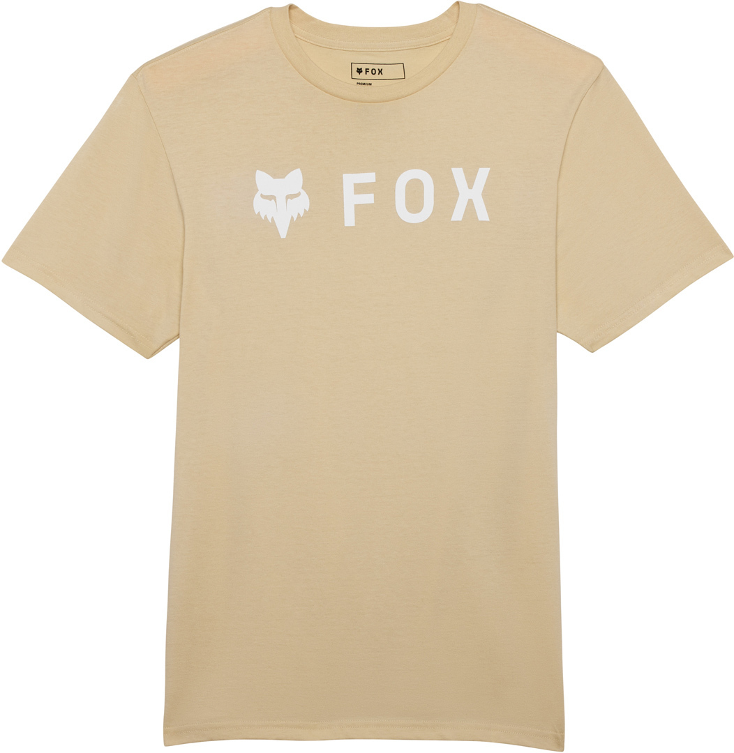 FOX Absolute Premium T-shirt Beige M Figuur 1