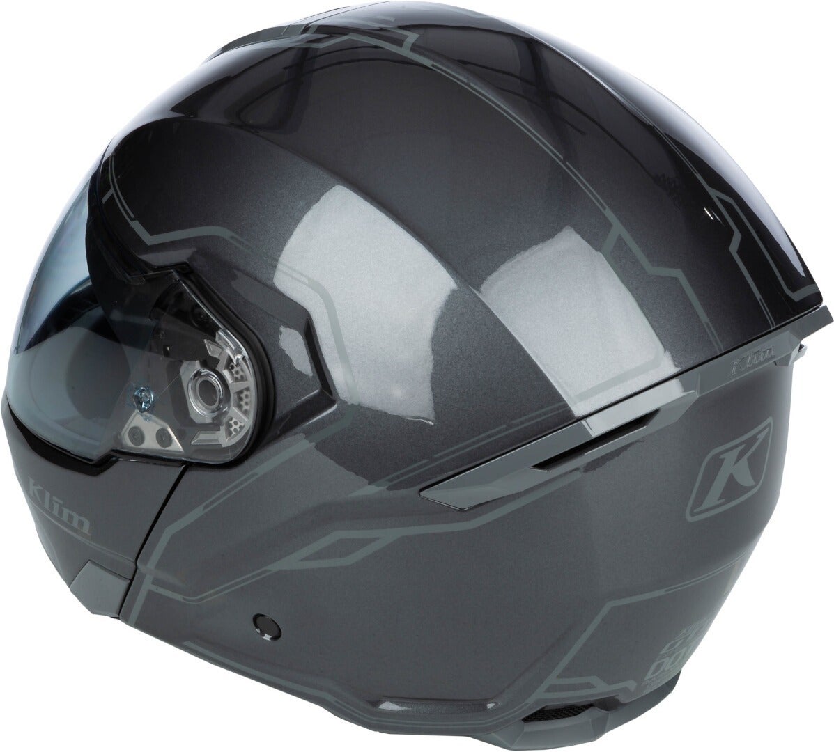 Klim GT1 Expedition Carbon Klapphelm anthrazit XS (53/54) Abbildung 2