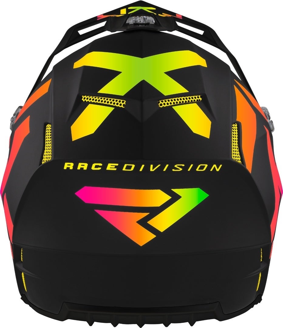 FXR Clutch CX MX Gear Casco Motocross nero/giallo XL (61/62) Figura 2