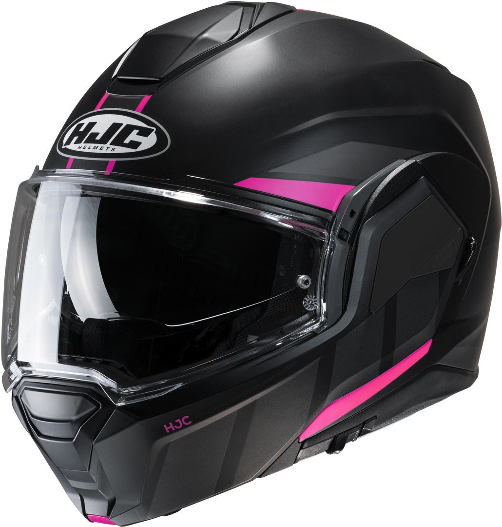 HJC i100 Beis Casque noir/violet L (58/59) Figure 1