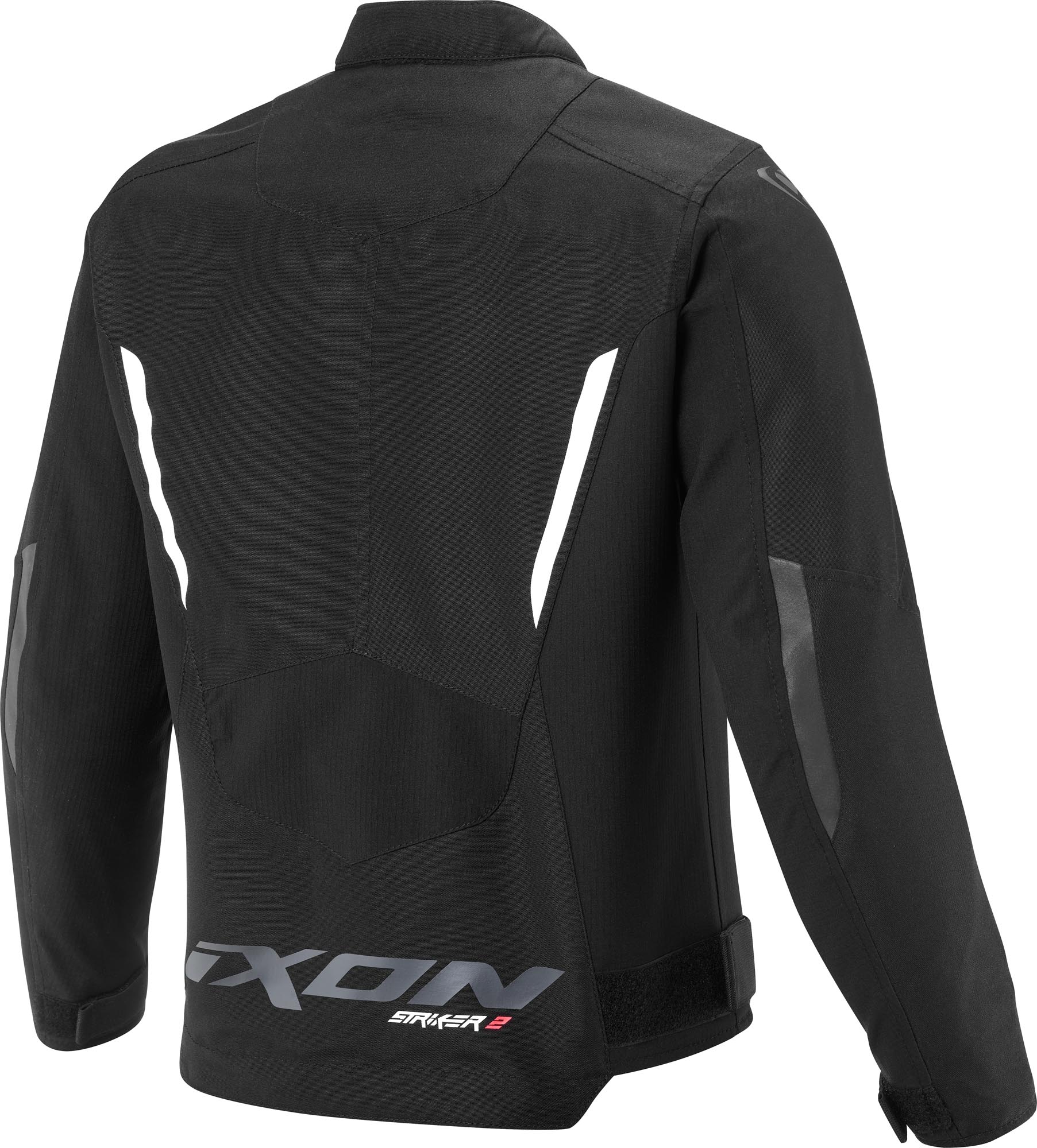 Ixon Striker 2 wasserdichte Kinder Motorrad Textiljacke schwarz/weiß 10 Jahre Abbildung 2