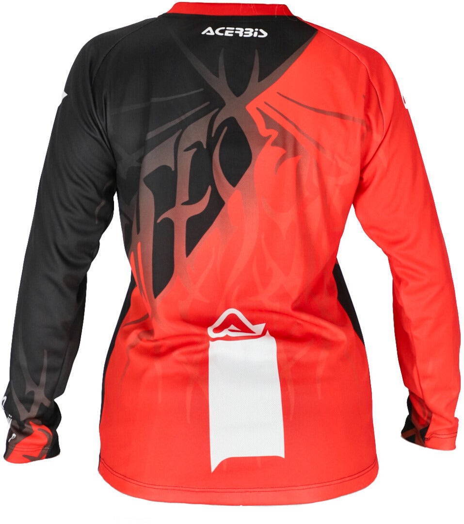 Acerbis MX J-Kid 3 Kinder Motocross Jersey schwarz/rot L Abbildung 2