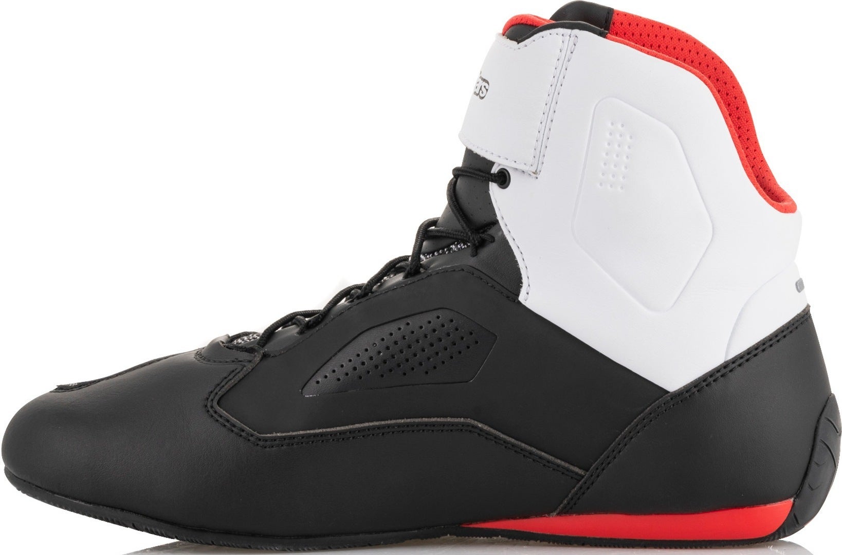 Alpinestars Faster 3 Rideknit Motorcykel sko sort/hvid/rød 13 (47) Figur 6