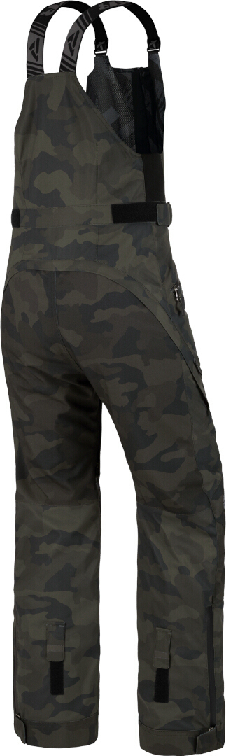 FXR Aerial Lite Pantaloni de tip bob pentru damă pe snowmobile Verde militar/Camuflaj 14 Figura 7