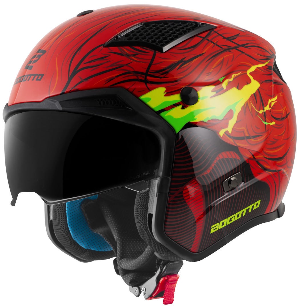 Side view of Bogotto Radic Bestia 22.06 Helmet