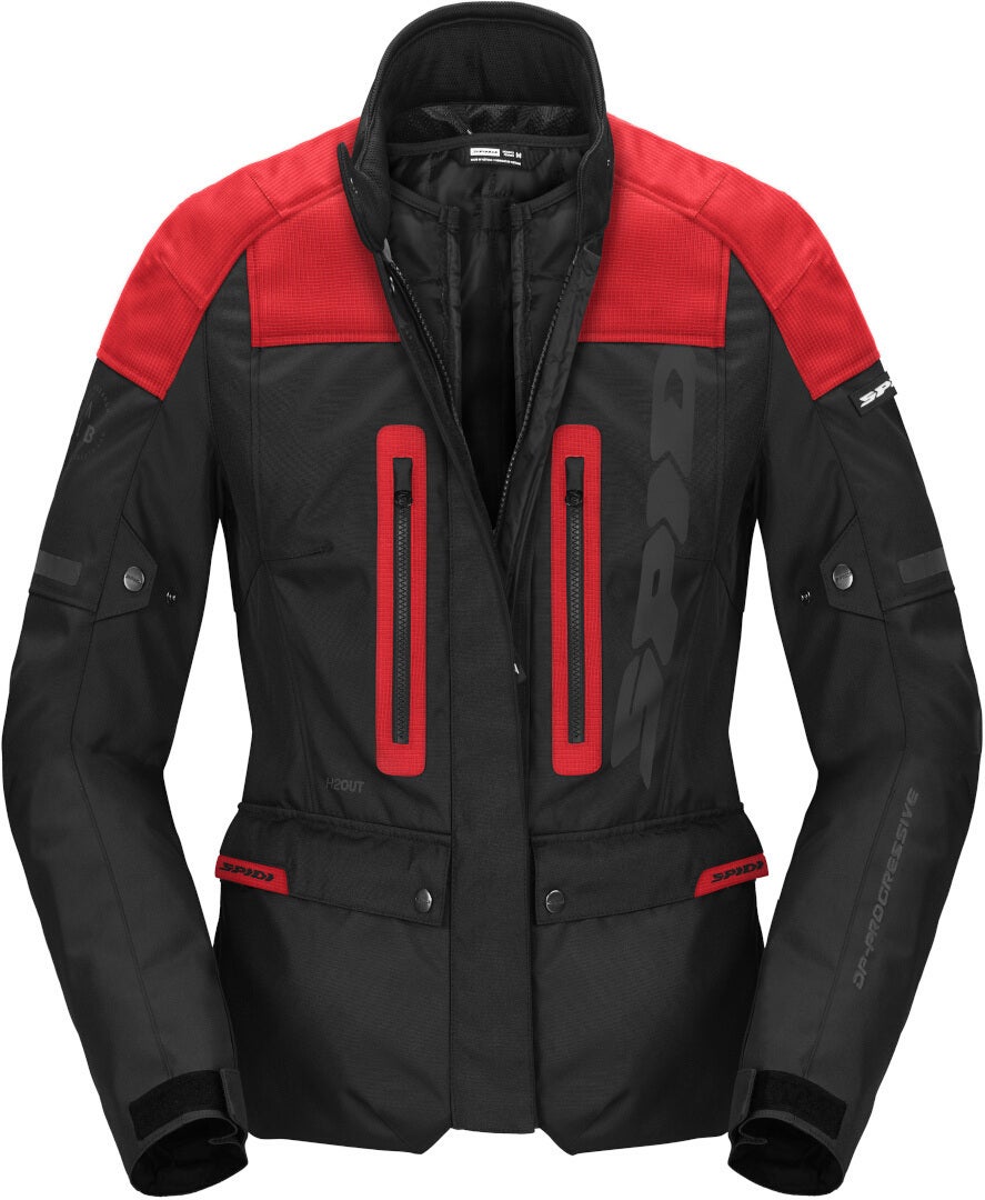 Spidi Traveler 3 Evo H2Out waterproof Ladies Motorcycle Textile Jacket-image-519342714