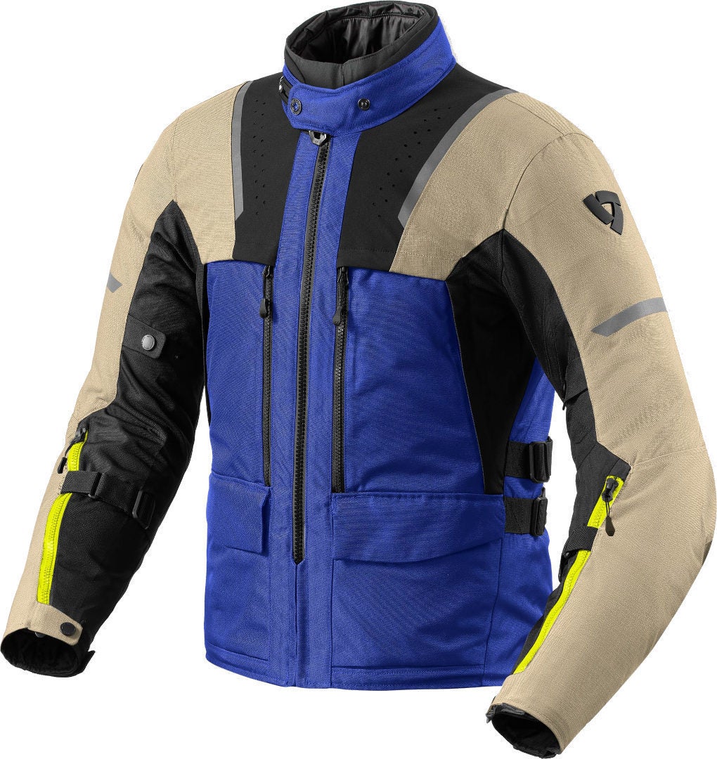 Revit Offtrack 2 H2O Motorrad Textiljacke blau/beige M Abbildung 1