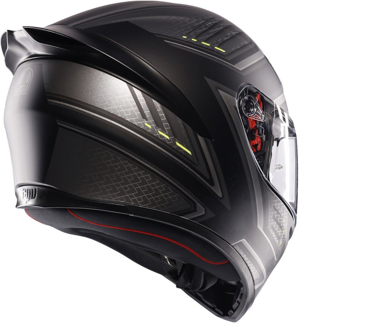 AGV K1-S Sling Helm Zwart mat/grijs M (57/58) Figuur 4