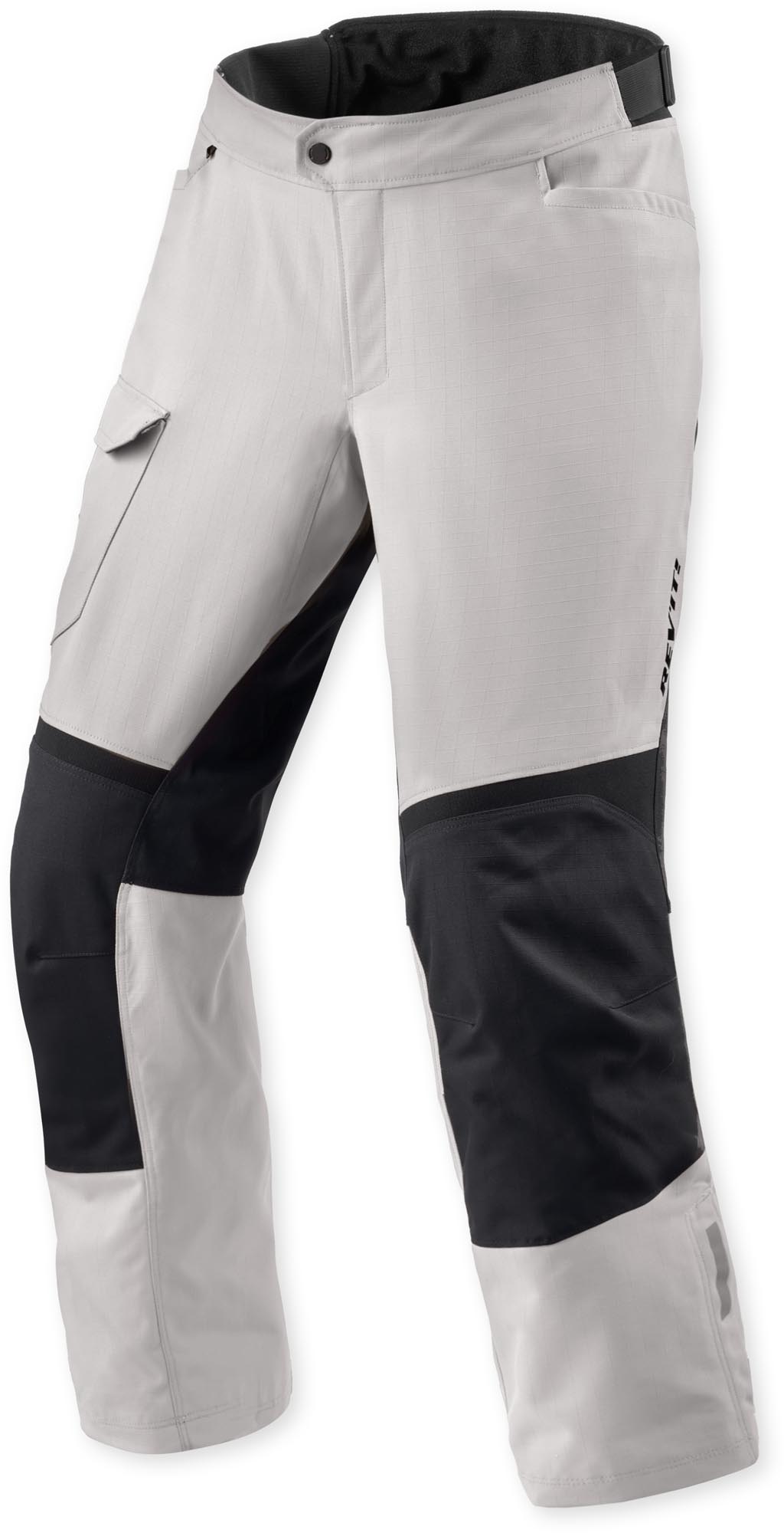 Revit Convergent H2O waterproof Motorcycle Textile Pants silver/black Long M Figure 1
