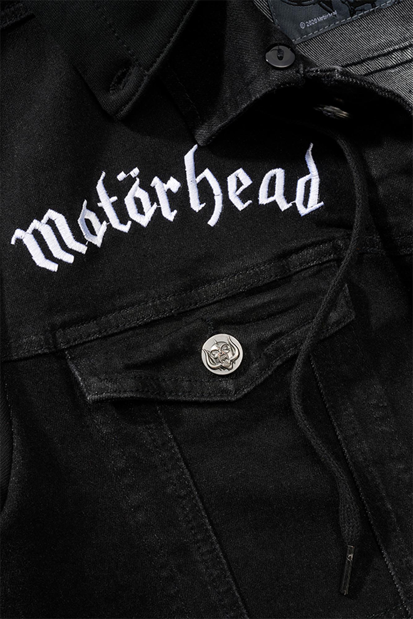 Brandit Motörhead Cradock Denim Bunda M Obrázok 3