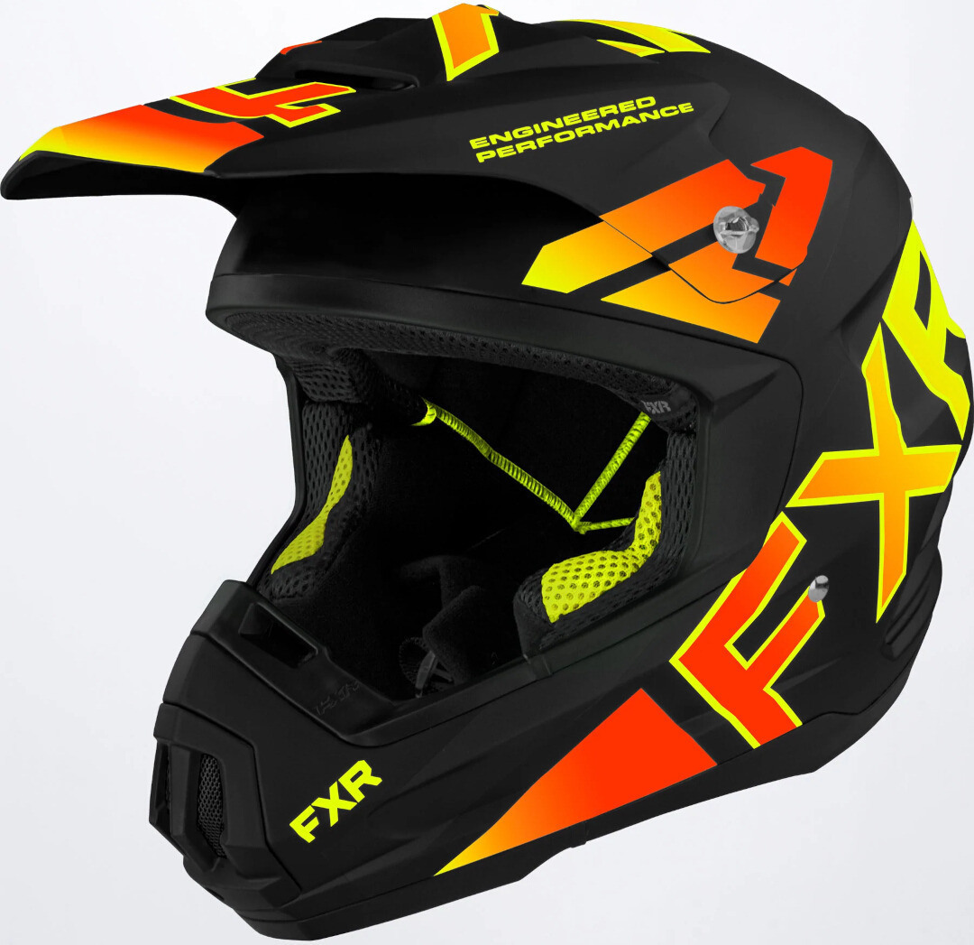 FXR Torque Team Snowmobile Helmet black/multicoloured L (59/60) Figure 1