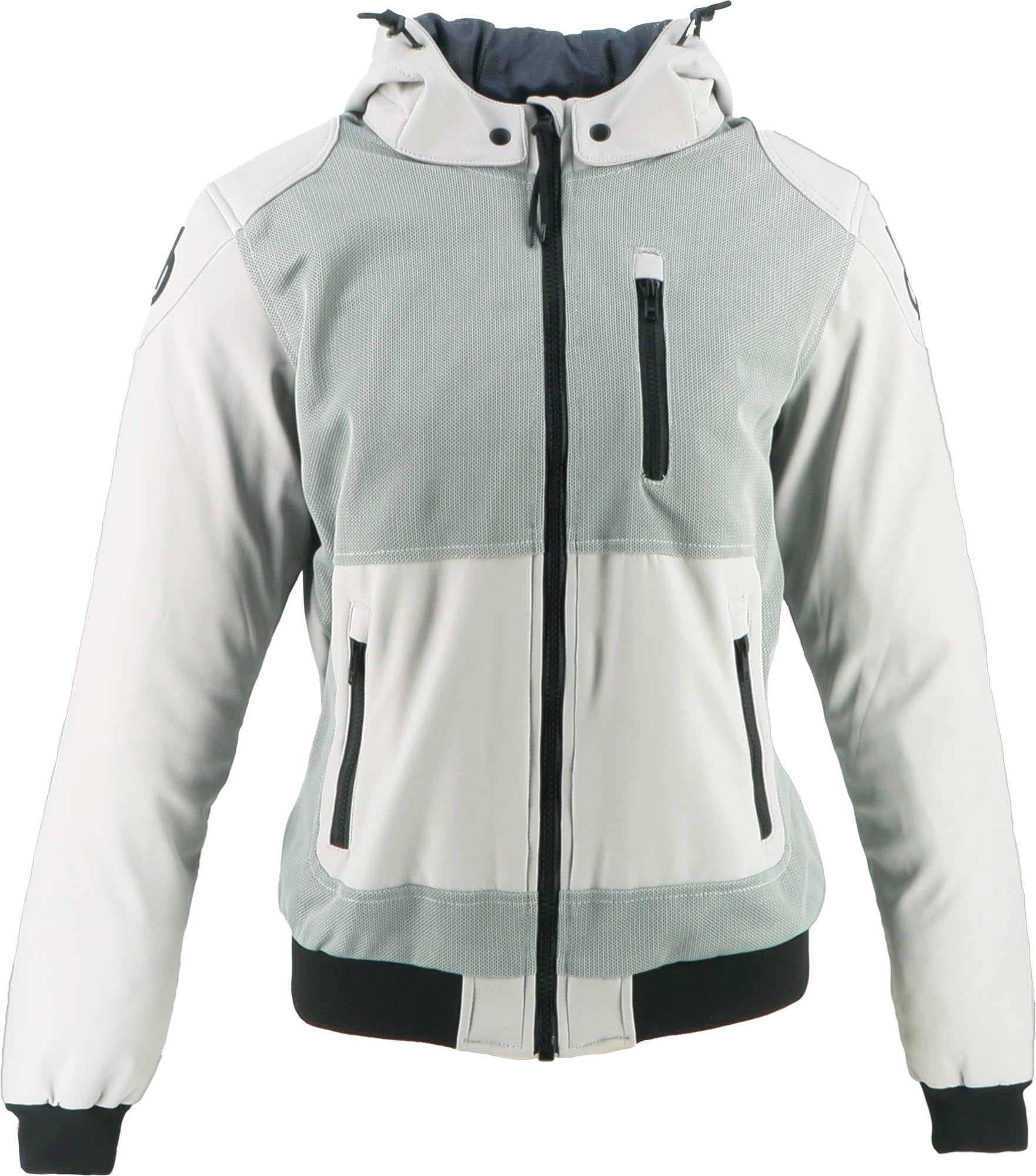 Helstons Softy Air Mesh Dámská motocyklová textilní bunda šedá 2XL Obrázek 1