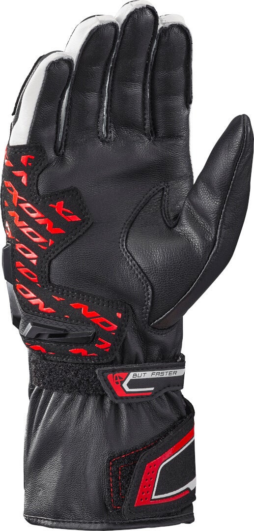 Ixon Thund Motorcycle Gloves black/red/white S Figure 2