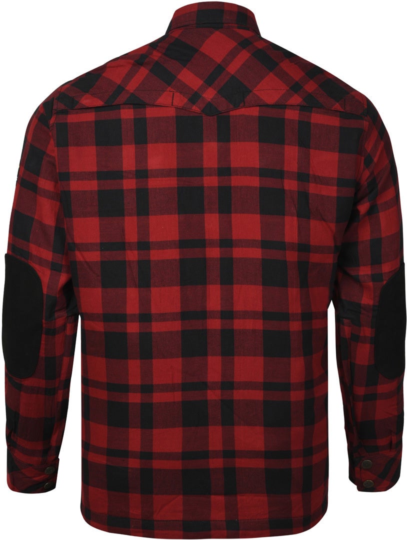 Bores Lumberjack Premium Camicia da moto rosso/nero M Figura 3