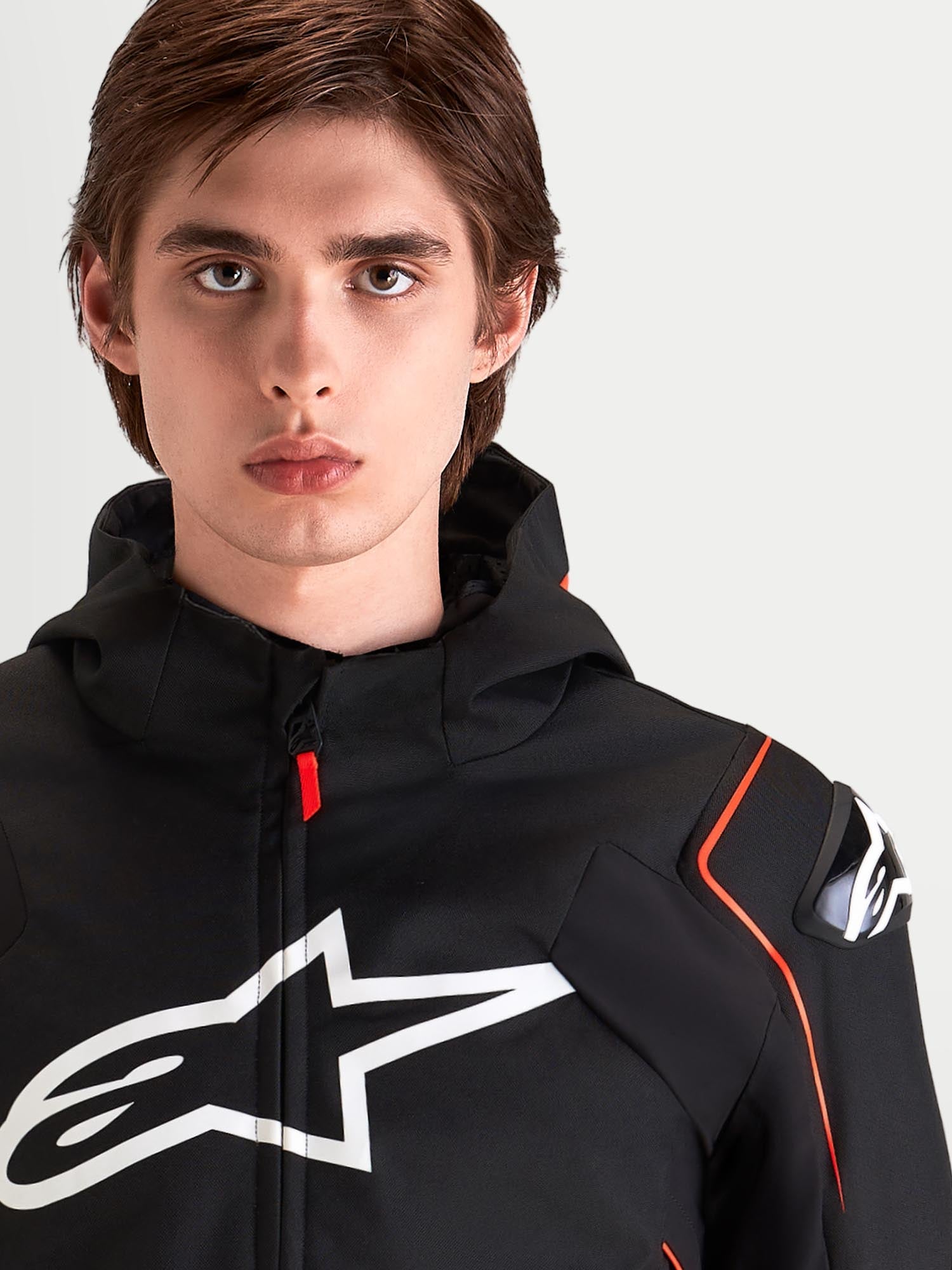 Alpinestars Zaca V2 wasserdichte Motorrad Textiljacke schwarz/rot XL Abbildung 5