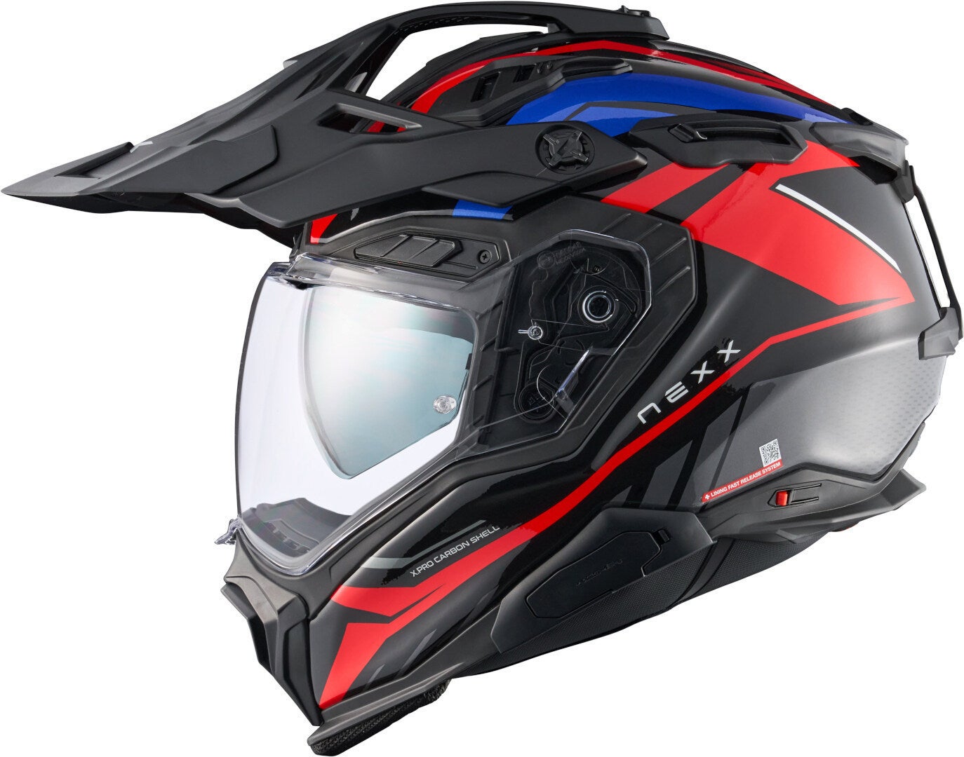 Nexx X.WED 3 Gobi Casco da motocross rosso/blu S (55/56) Figura 3