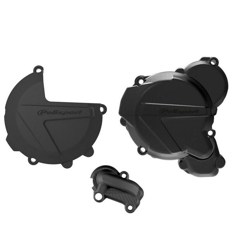 POLISPORT Skyddssats för koppling, tändning och vattenpumpskåpa - KTM 250 / 300 EXC / XC-W (17-22) Figur 2