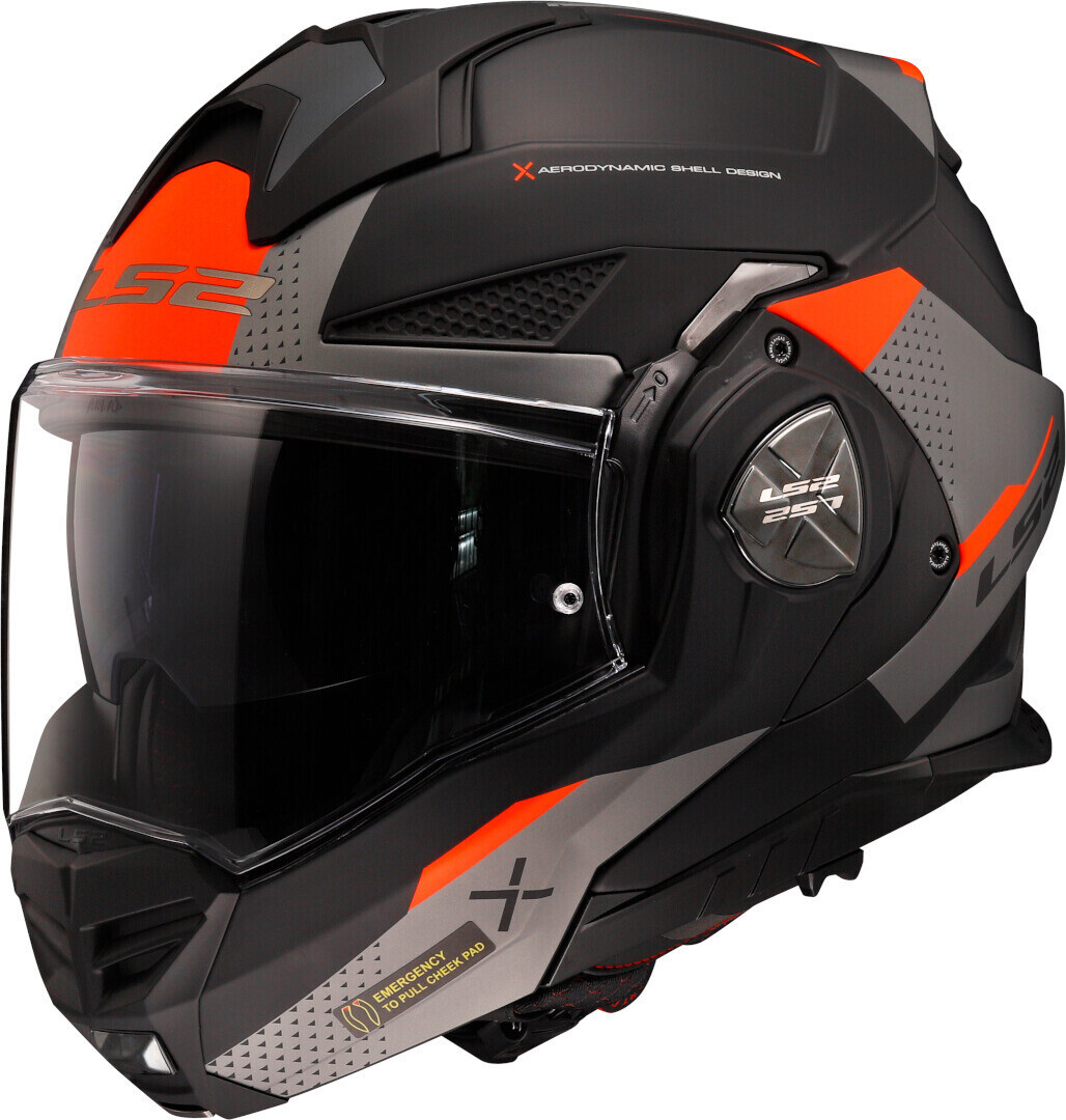 LS2 FF901 Advant X Oblivion Casque Noir mat/titane S (55/56) Figure 1