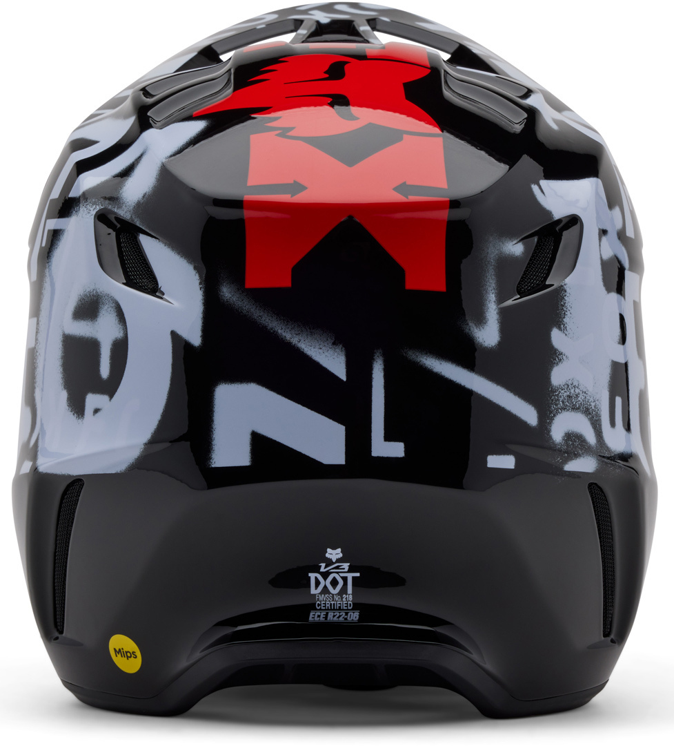 FOX V3 Seventy4 MIPS Casco da motocross nero M (57/58) Figura 3