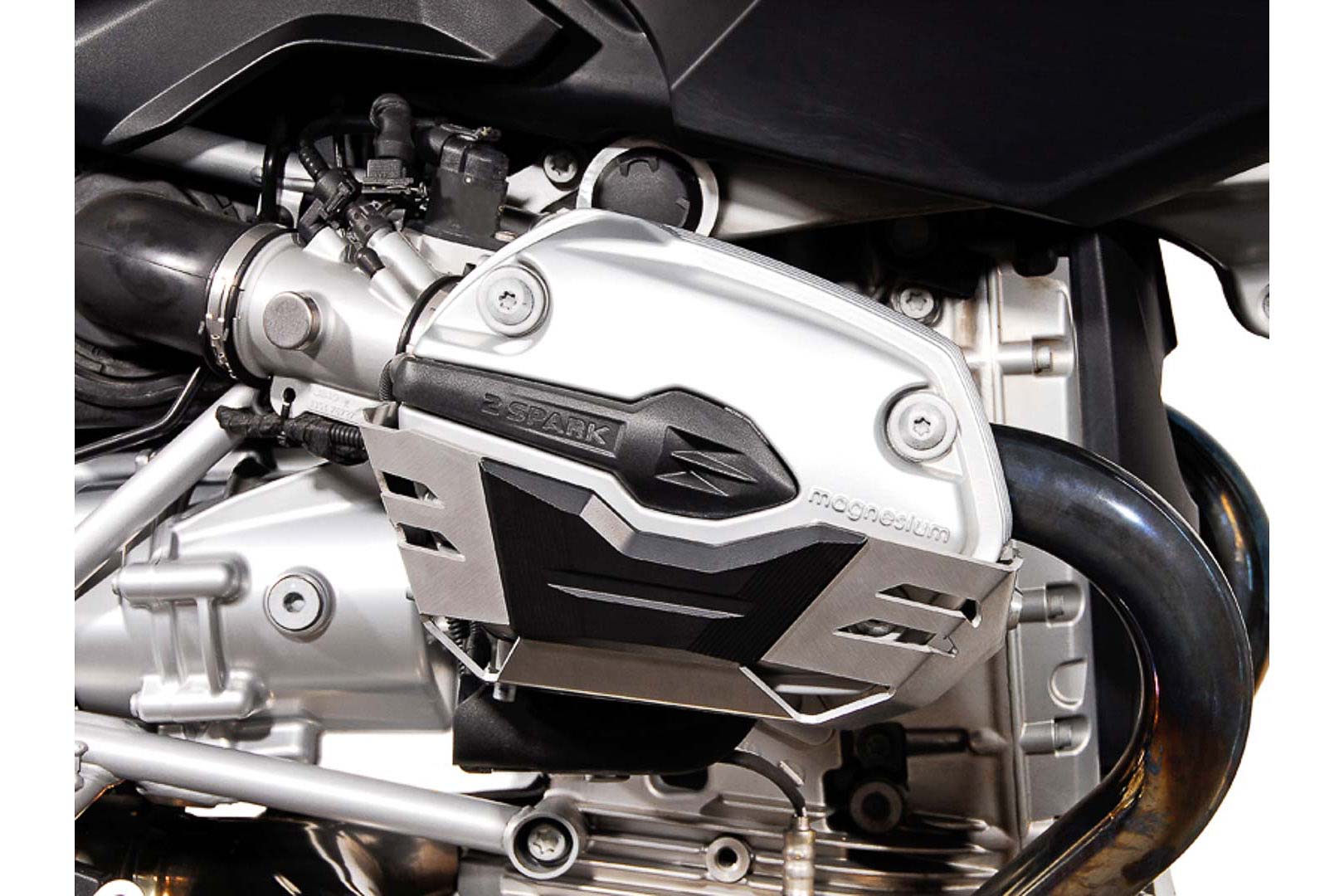 SW-Motech Cylinderskydd - Silver. BMW R1200 R / ST / GS / Äventyr. Figur 2
