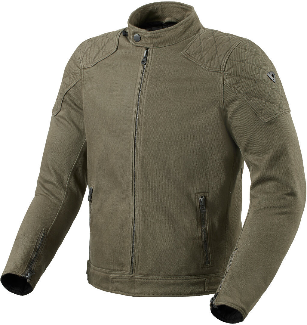 Revit Dale Motorcykel textiljacka Khaki S Figur 1