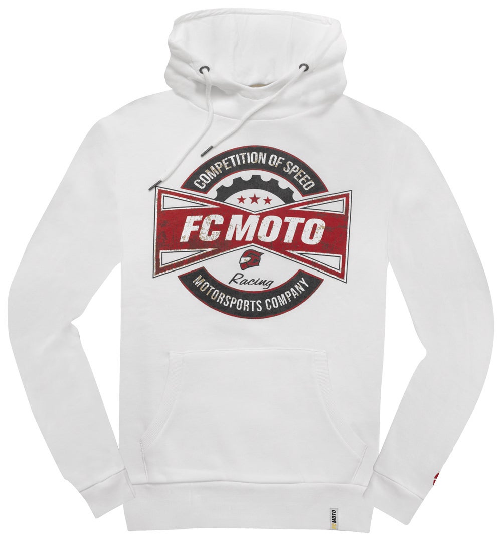 FC-Moto FCM-Fan Hoodie white L Figure 1
