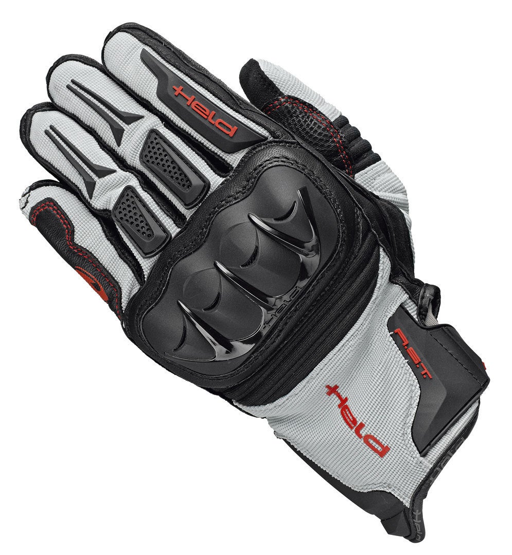 Held Sambia Adventure Motorcykel Handsker sort/grå/rød 12 (3XL) Figur 1