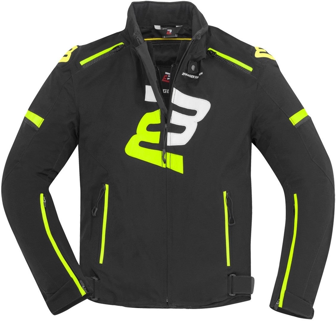 Side view of Bogotto Sparrow Waterproof Motorcycle Textile Jacket