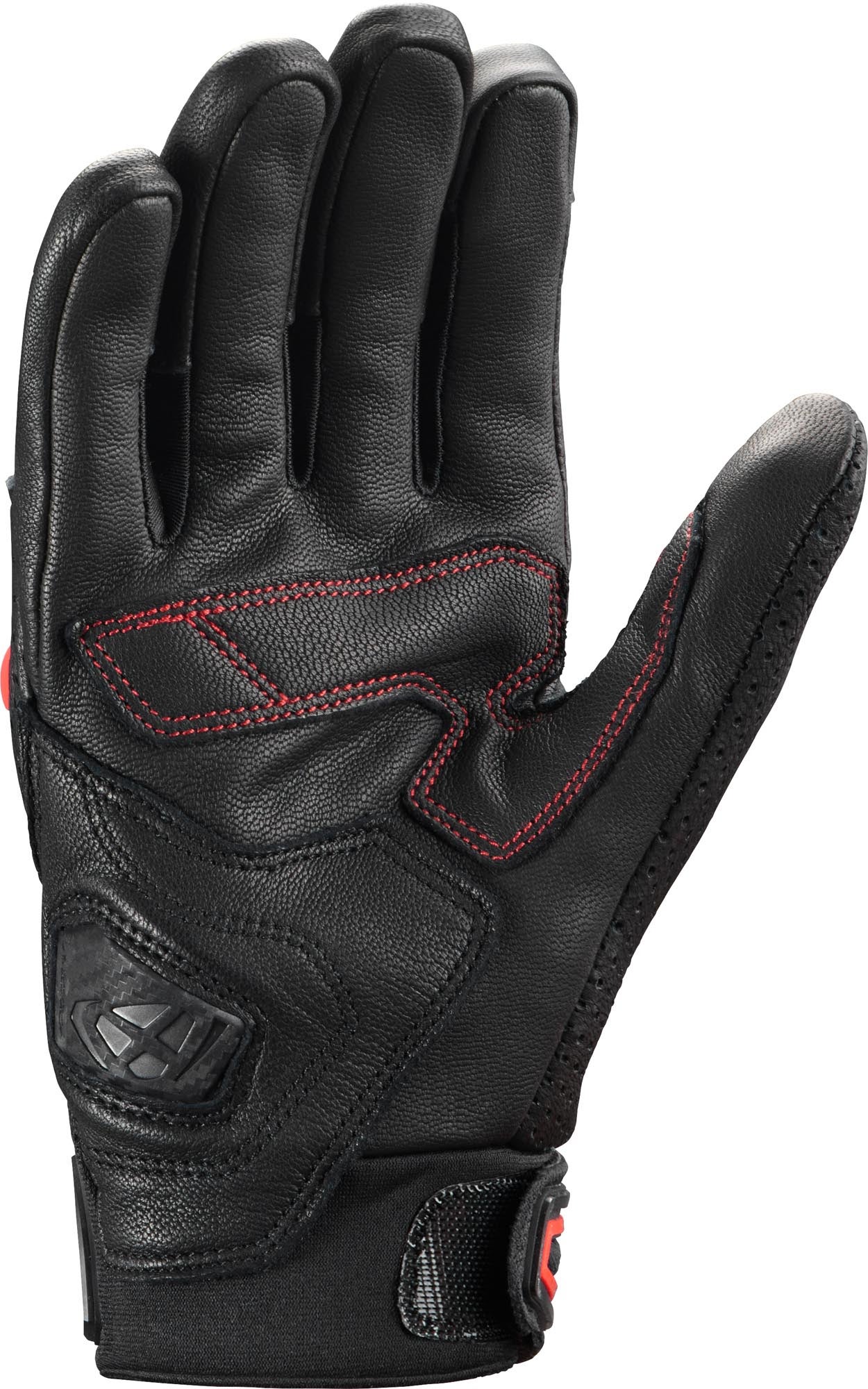Ixon Mirage Motorcycle Gloves black/red 2XL Figure 2